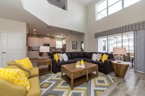 House | Living room | Flat-screen TV