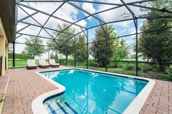 Villa (ShowHome 5 bedroom Champions Gate Vil) | Pool | Outdoor pool, pool loungers - Showhome 5 Bedroom Champions Gate Villa 1401mvd (Davenport)