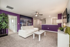 Villa (1308CW00) | Living room - Birdie Way Villa Champions Gate (Davenport)