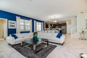 Vila | Area keluarga | TV layar datar