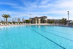 Villa | Pool | Outdoor pool - 1501mc Amazing Champions Gate 8 Bedroom 5 Bed (Davenport)