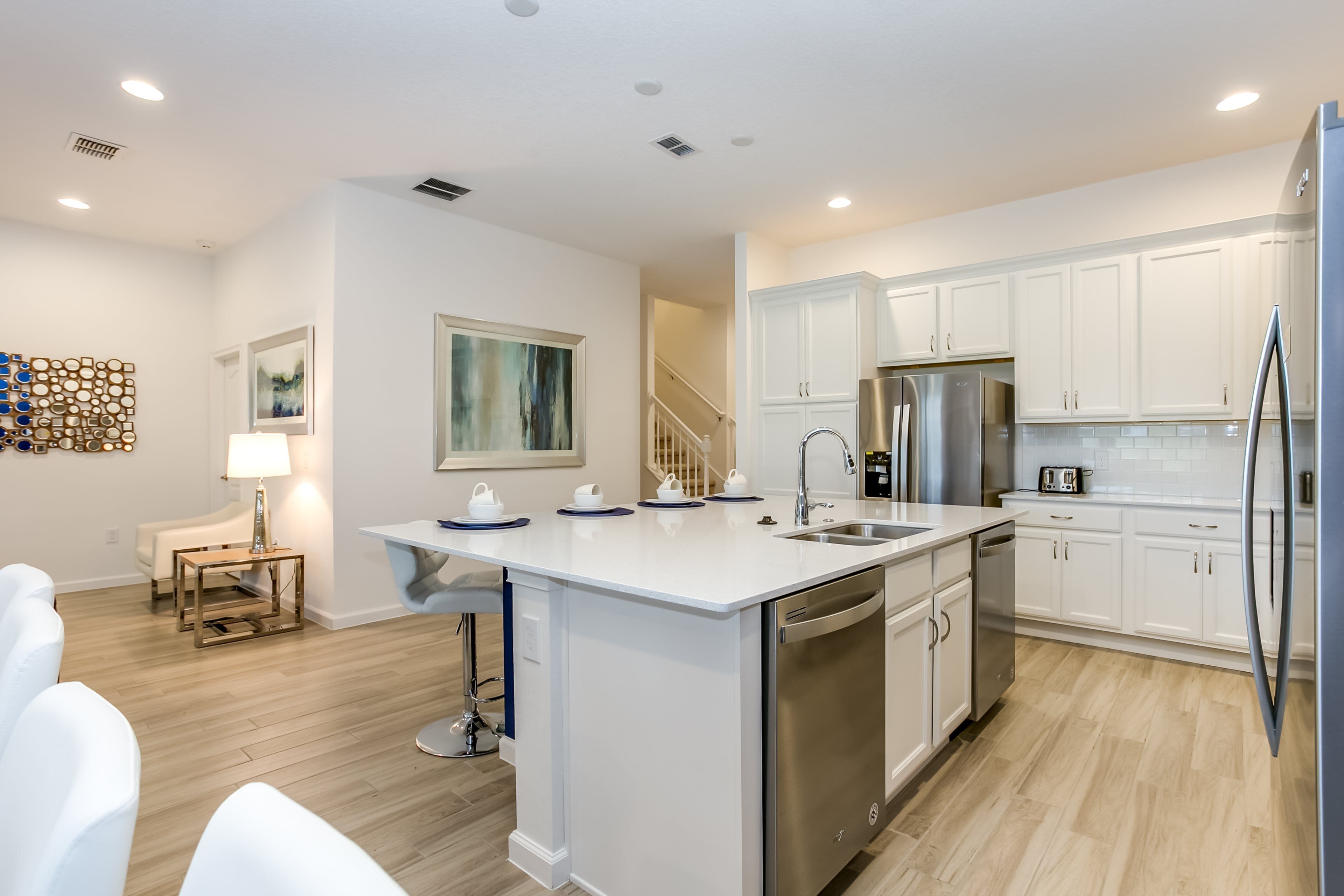 Villa (5410OAKG) | Private kitchen | Fridge, dishwasher, coffee/tea maker, toaster