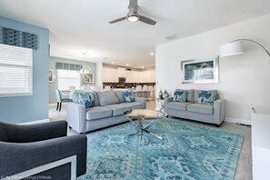 Villa (1564FLANGE) | Living room | Flat-screen TV - Flange Drive Champions Gate 1564 (Davenport)