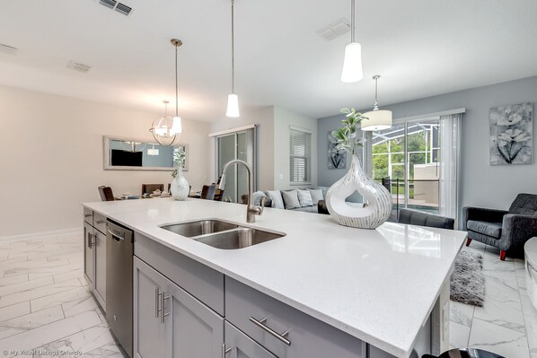 Apartment (790PBEACH Sleeps 11 ) | Private kitchen