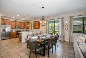 Villa (1432ROLLING) | Private kitchen | Dining tables - Rolling Fairway Villa Champions Gate 2 (Davenport)