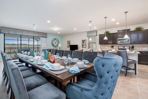 Private kitchen - 1598ima Ultimate 8 Bedroom 6 Bathroom (Kissimmee)