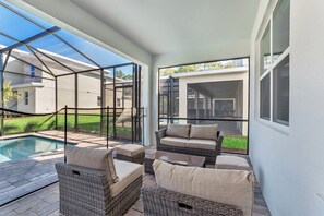 Ferienhaus (4629TARGET 9 BR Villa With Games Room) | Balkon