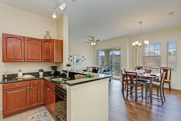 Apartment | Private kitchen - 4 Miles to the Magical World of Disney (Kissimmee)