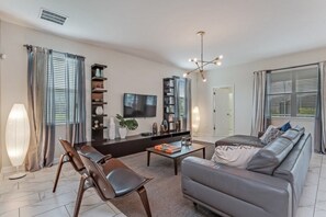 Villa (8940TITANIUM) | Living room | Flat-screen TV, foosball - Titanium Villa Champions Gate (Davenport)