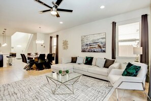 House (1893NICE) | Living room - Nice Court Villa Windsor At Westside 1893 (Kissimmee)