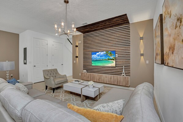 Apartment (2182COOPER) | Living room | Flat-screen TV, DVD player