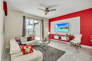 Apartment (4907WINDER) | Living room | Flat-screen TV - Windermere Villa Storey Lake 4 (Kissimmee)