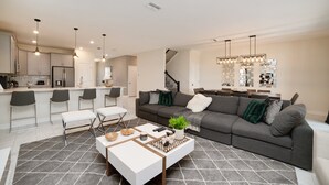 Villa (8892CABOT) | Oppholdsrom | LED-TV, TV-spill og fotballspill