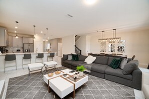 Villa (8892CABOT) | Living room - Cabot Villa Champions Gate 3 (Davenport)