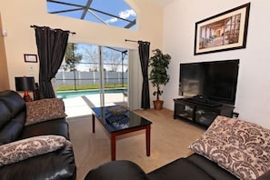 Villa (1112 SA) | Living room | Flat-screen TV - Solana Villa Solana (Davenport)