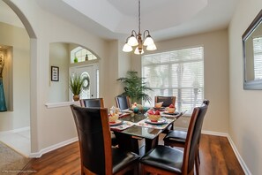 Villa (4 Bed Villa 732BD) | Private kitchen | Fridge, microwave, dishwasher, cookware/dishes/utensils - 4 Bed Villa 732bd (Davenport)