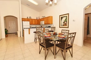 Villa | Private kitchen | Fridge, microwave, oven, dishwasher
