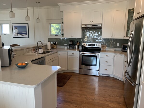 Fridge, microwave, oven, stovetop - Gorgeous Marsh Views! (Bald Head Island)