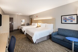 Suite, 2 Queen Beds, Accessible (Communications, Accessible Tub) | Hypo-allergenic bedding, pillowtop beds, in-room safe, desk