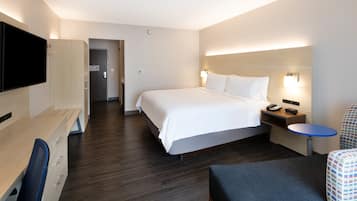 Chambre Standard, 1 trÚs grand lit | Literie hypoallergénique, surmatelas, coffres-forts dans les chambres