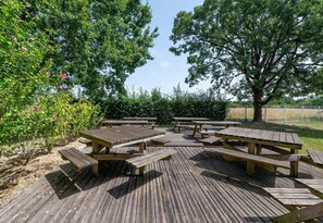 Uitzicht vanuit accommodatie