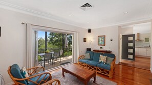 Fireplace - Birdsong - Great Family Home with Views (Avoca Beach)