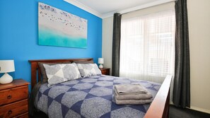 4 bedrooms, iron/ironing board, travel cot, free WiFi