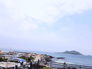 Land view from property - Jangsugot Pension (Jeju City)