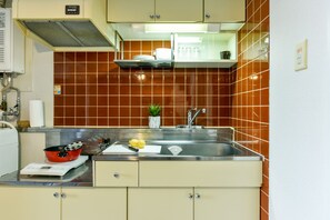 公寓 (502) | 私人厨房 | 冰箱、微波炉、电热水壶、烤盘