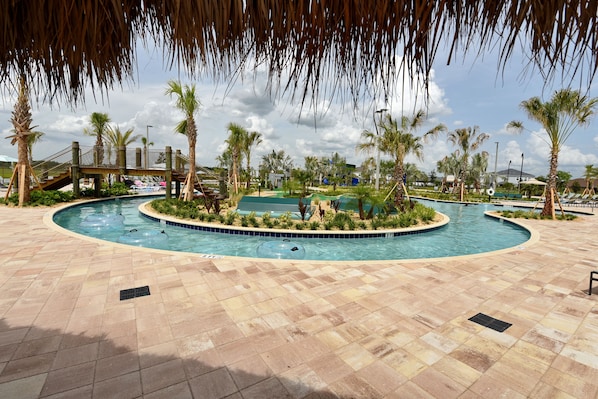 A heated pool - Storey Lake BRAND NEW - 6 Bedrooms, Private Pool, Themed Bedrooms (Kissimmee)