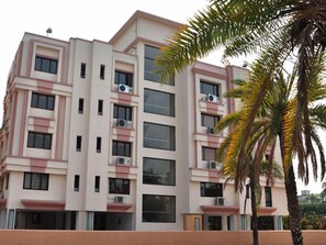 Voorkant van accommodatie