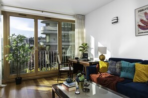 City-lejlighed | 1 soveværelse, pengeskab på værelset, individuelt design