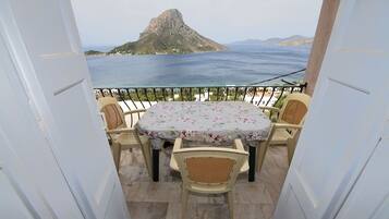 Classic-stúdíóíbúð | Svalir