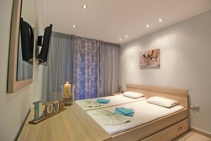 Apartamento básico (3 Adults) | Quartos à prova de som, Wi-Fi de cortesia