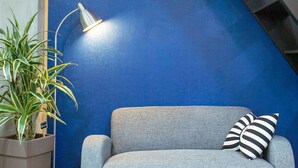 Blue Room | Area soggiorno | TV a schermo piatto