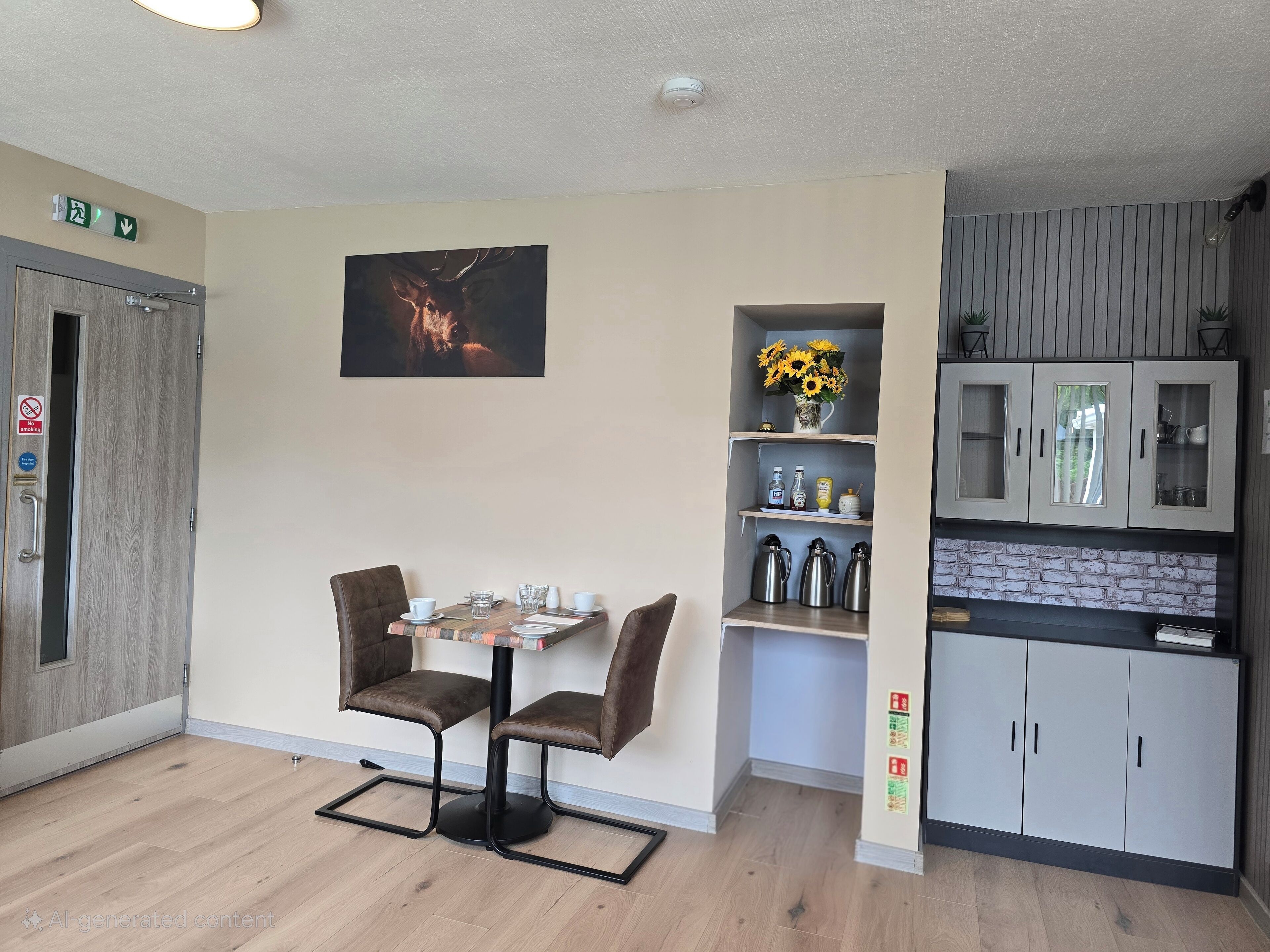 Daily full breakfast for a fee