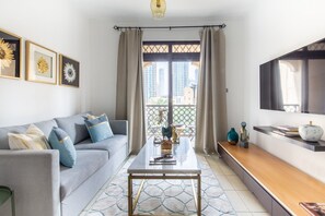 Apartment (1 Bedroom) | Living room | LCD TV