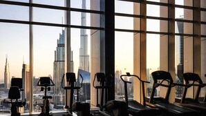 Fitness facility - Burj Khalifa View! Amazing 1BR in Difc (Dubai)