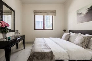 1 bedroom, laptop workspace, iron/ironing board, WiFi