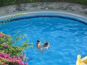 Outdoor pool - Proteas Studios (Naxos)