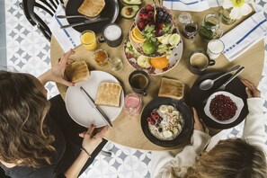 Free daily buffet breakfast - The Hey Hotel (Interlaken)