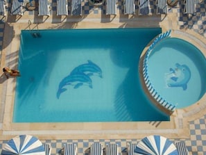 Innenpool, Außenpool