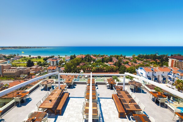 Vue sur la plage/l’océan