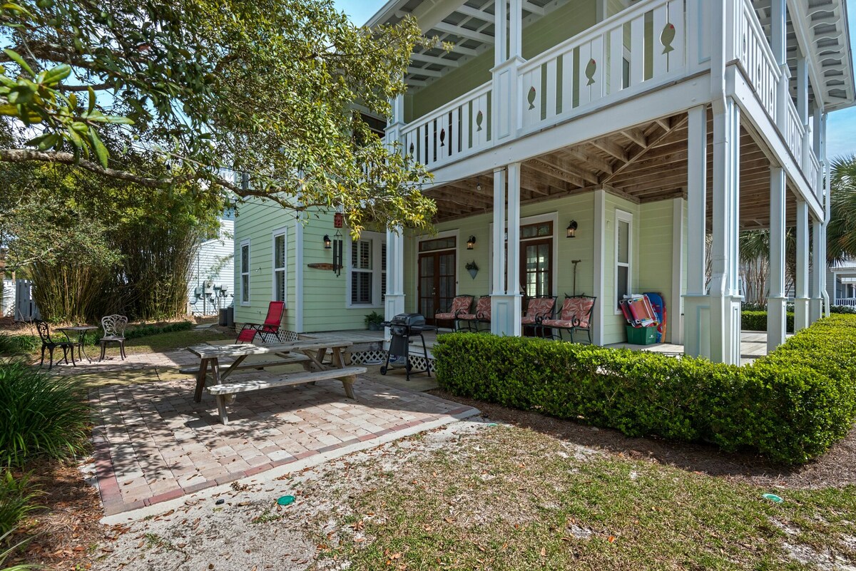 Photo 37 of Steps to Beach & Community Pool! Huge Wraparound Porches in Family Neighborhood