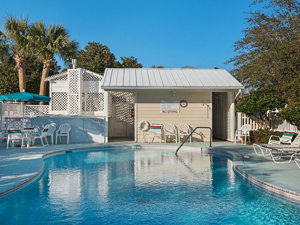 Photo 44 of Steps to Beach & Community Pool! Huge Wraparound Porches in Family Neighborhood