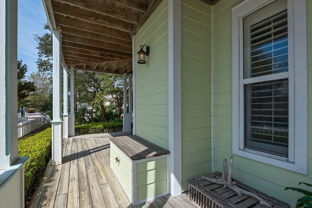 Photo 40 of Steps to Beach & Community Pool! Huge Wraparound Porches in Family Neighborhood