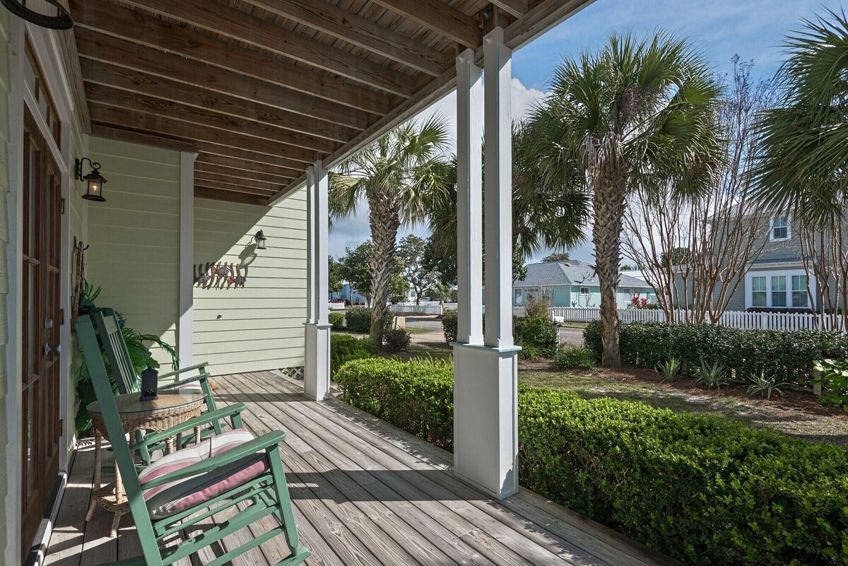 Photo 26 of Steps to Beach & Community Pool! Huge Wraparound Porches in Family Neighborhood