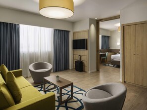 1 habitación, minibar, caja de seguridad en la habitación y escritorio