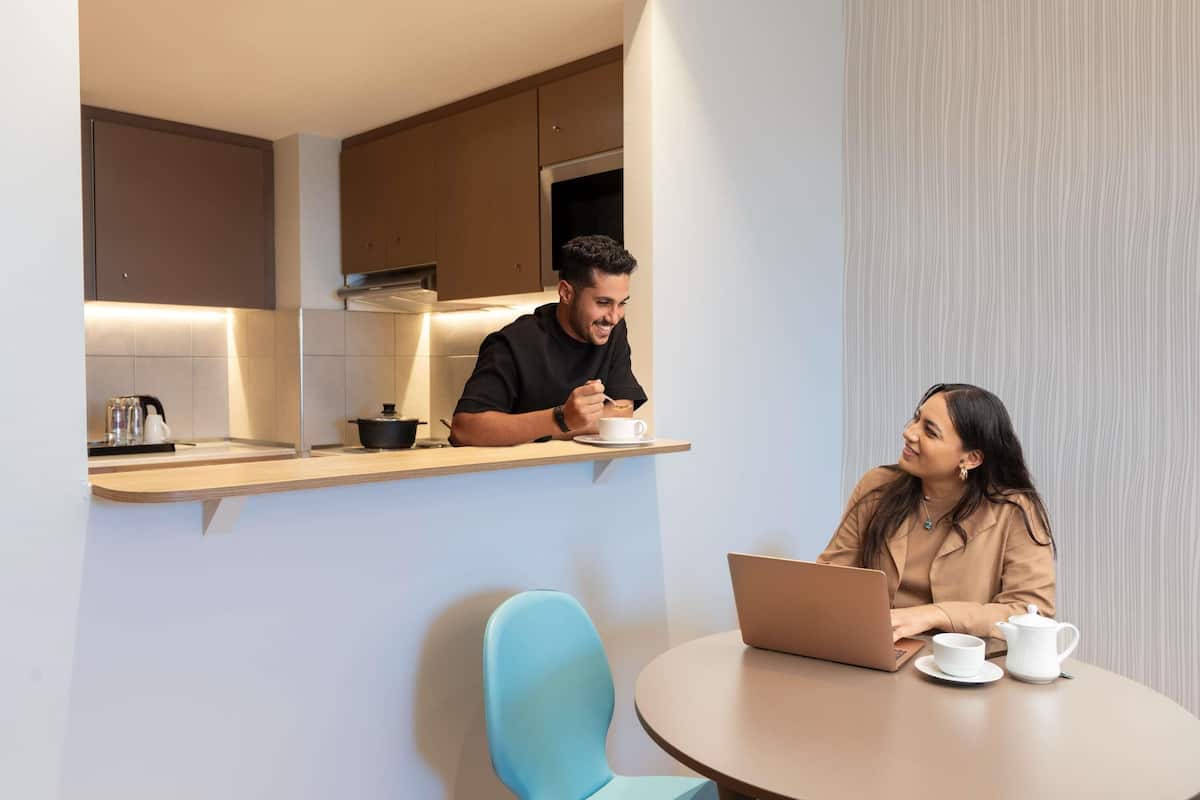 1 habitación, minibar, caja de seguridad en la habitación y escritorio