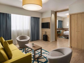 1 habitación, minibar, caja de seguridad en la habitación y escritorio 
